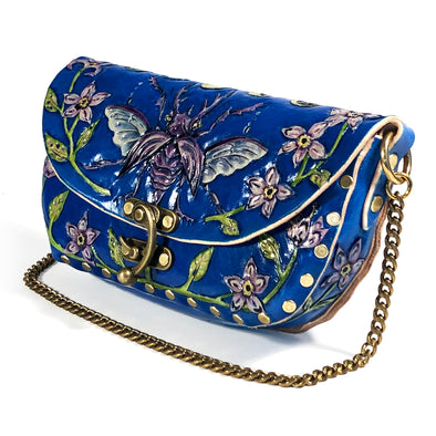 Stag Beetle – Chained Clutch – Blue