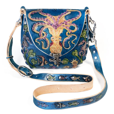 Octopus Garden Empress Hobo – Blue